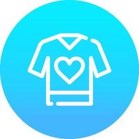 Shirt Creative Icon Design vector