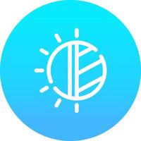 Eclipse Creative Icon Design vector