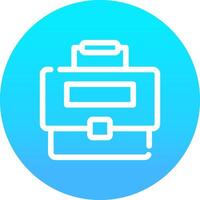 Briefcase Creative Icon Design vector