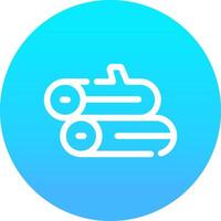 Log Creative Icon Design vector