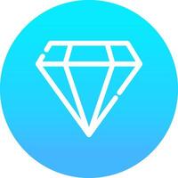 Diamond Creative Icon Design vector