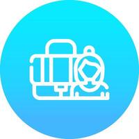 Broker Creative Icon Design vector