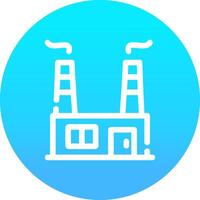 Factory Creative Icon Design vector