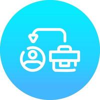 B2C Creative Icon Design vector