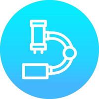 Microscope Creative Icon Design vector