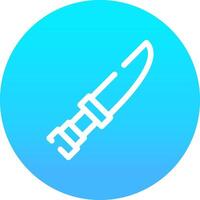 Knife Creative Icon Design vector