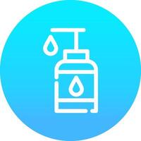 Hand Washer Creative Icon Design vector