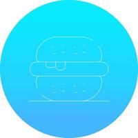 Burger Creative Icon Design vector