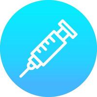 Syringe Creative Icon Design vector