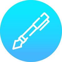 Fountain Pen Creative Icon Design vector