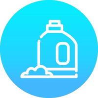 Detergent Creative Icon Design vector