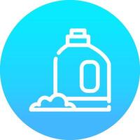 Detergent Creative Icon Design vector