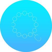 Beads Creative Icon Design vector