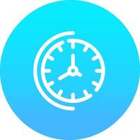 Timing Creative Icon Design vector