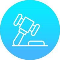 Law Creative Icon Design vector