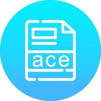 ACE Creative Icon Design vector