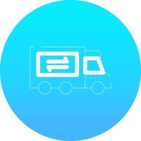 Supply Chain Creative Icon Design vector