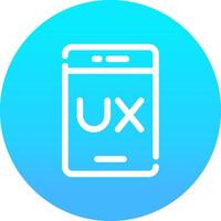 User Experience Creative Icon Design vector