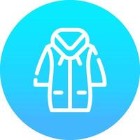 Line blue Gradient Circle Design vector
