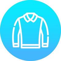 diseño de icono creativo de chaqueta vector