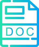 DOC Creative Icon Design vector