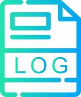 LOG Creative Icon Design vector