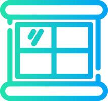 Window Creative Icon Design vector