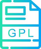 GPL Creative Icon Design vector