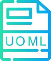 UOML Creative Icon Design vector