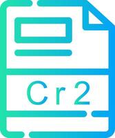 CR2 Creative Icon Design vector