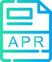 APR Creative Icon Design vector