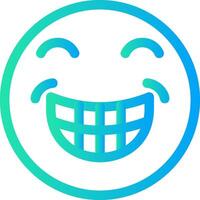 Grin Creative Icon Design vector