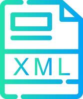 XML Creative Icon Design vector