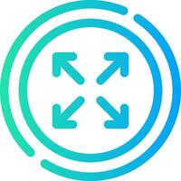 Expand Creative Icon Design vector