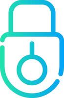 Lock Creative Icon Design vector