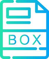 BOX Creative Icon Design vector