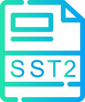 SST2 Creative Icon Design vector