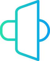 Speaker Creative Icon Design vector