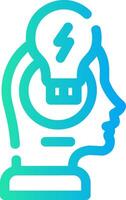 Creative Idea Creative Icon Design vector