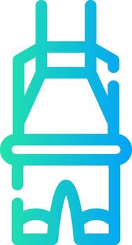 botas altas creativo icono diseño vector