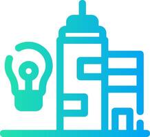 Building a Business Creative Icon Design vector