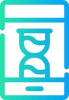 Time Tracker App Creative Icon Design vector