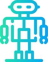 Robot Creative Icon Design vector