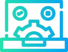 QA Testing Creative Icon Design vector