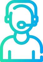 Operator Creative Icon Design vector