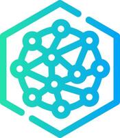 Nanotechnology Creative Icon Design vector