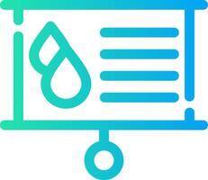 Water Class Creative Icon Design vector