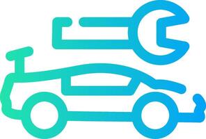 Car Service Creative Icon Design vector