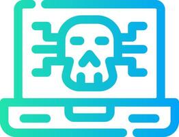 Malware Creative Icon Design vector