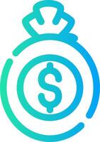 Funds Creative Icon Design vector